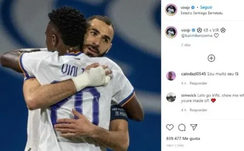Vinicius Júnior, en un gran momento con Real Madrid