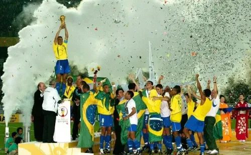 Corea-Japón 2002, la última vez de Brasil. (Getty)