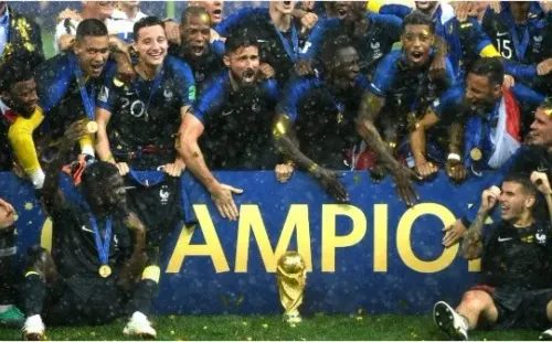 Francia y su título del mundo en Rusia 2018