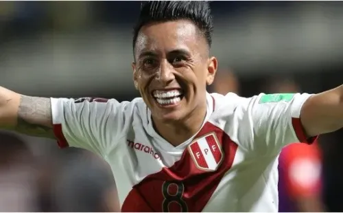 Christian Cueva, figura de la selección de Perú