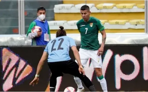 Juan Carlos Arce, mediapunta de la selección de Bolivia
