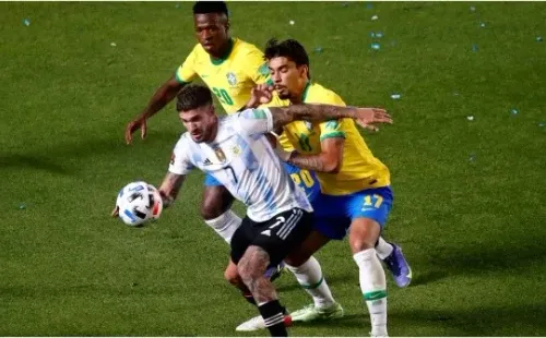 Rodrigo de Paul, mediocampista de la selección Argentina