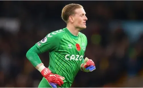 Jordan Pickford, arquero de Everton