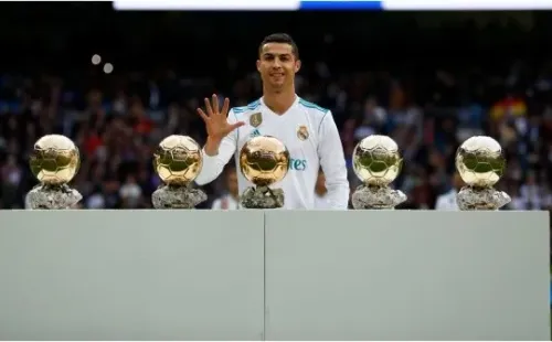 Cristiano Ronaldo y sus cinco Balones de Oro
