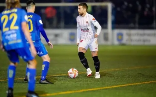 Papu Gómez fue de lo poco positivo que tuvo Sevilla en el partido