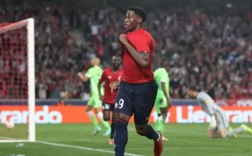 Jonathan David, goleador del Lille