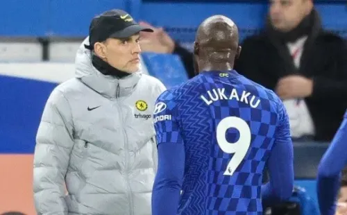 Thomas Tuchel y Romelu Lukaku, Chelsea
