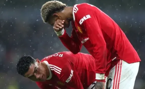 Cristiano Ronaldo y Marcus Rashford, Manchester United