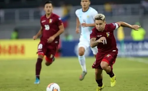 Yeferson Soteldo, una de las figuras actuales de Venezuela. (Getty)