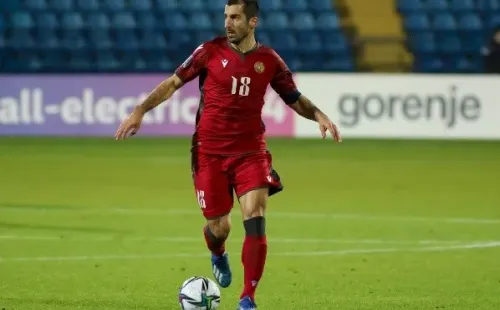 Henrikh Mkhitaryan, la figura de Armenia. (Getty)