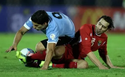 Repechaje entre Uruguay y Jordania en el Estadio Centenario, 2013. (Getty)