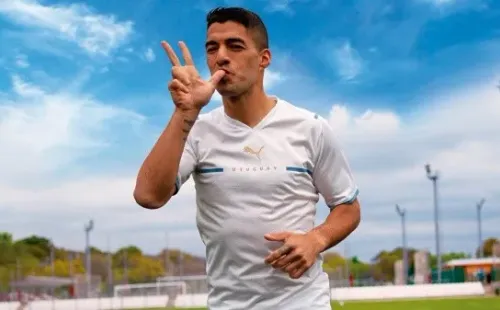 La camiseta que usará Uruguay ante Paraguay
