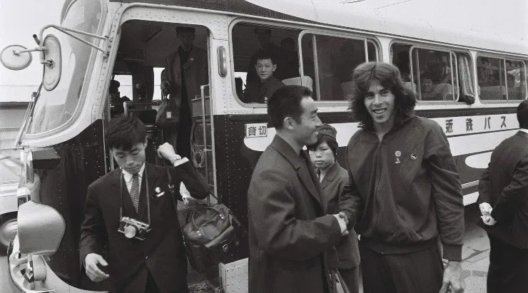 Glenn Cowan y Zhuang Zedong (Getty)