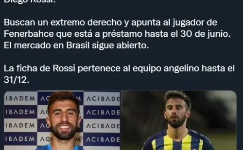 Rossi, pretendido por Flamengo