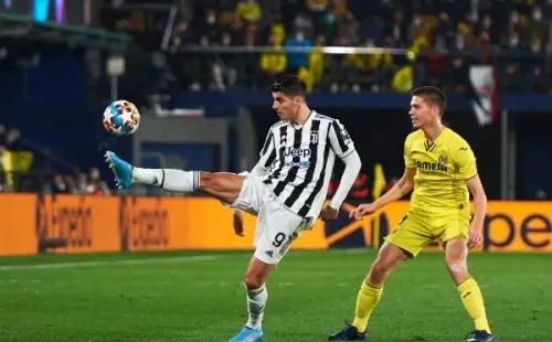 Álvaro Morata y Juan Foyth. (Getty)