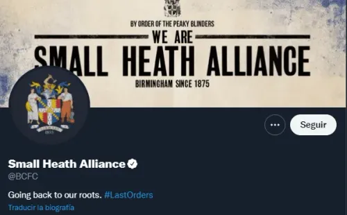 Birmingham City ya cambió su nombre a Small Heath Alliance