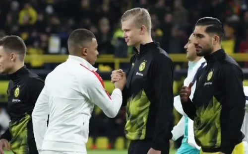 Kylian Mbappé y Erling Haaland, en duelo de Champions League entre PSG y Borussia Dortmund