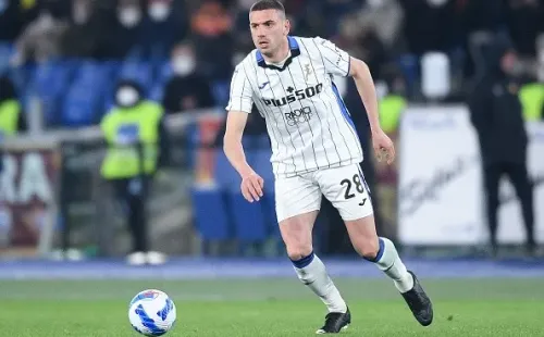 Demiral en acción con Atalanta. Getty.