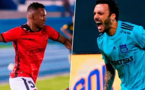 Fuente: Twitter Barcelona y Emelec (@BarcelonaSC y @CSEmelec)