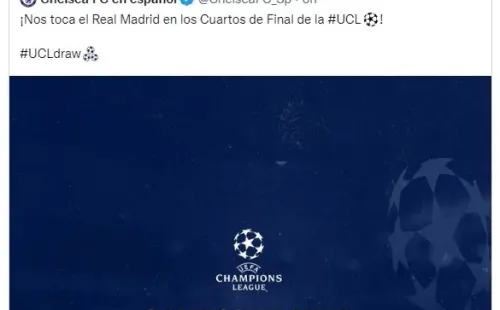 Foto: Twitter oficial de Chelsea.