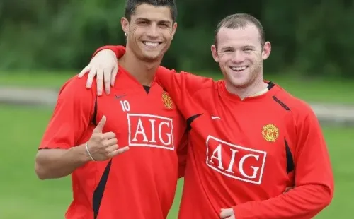 Cristiano Ronaldo y Wayne Rooney: Getty