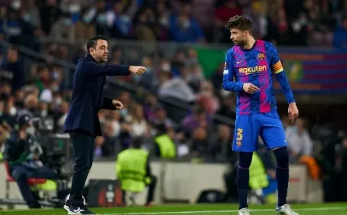 Xavi Hernández, Gerard Piqué