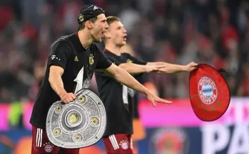 Los jugadores festejan Bayern Munich