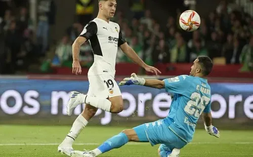 Gol de Valencia. Getty.