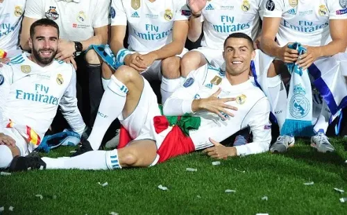 Cristiano Ronaldo, campeón de Champions. Getty.