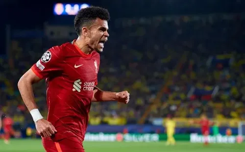 Luis Díaz, figura de Liverpool. Getty.