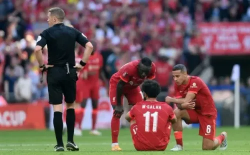 Mohamed Salah lesionado en FA Cup