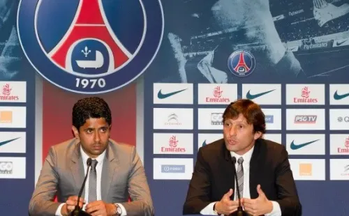 Nasser Al-Khelaifi y Leonardo: Getty