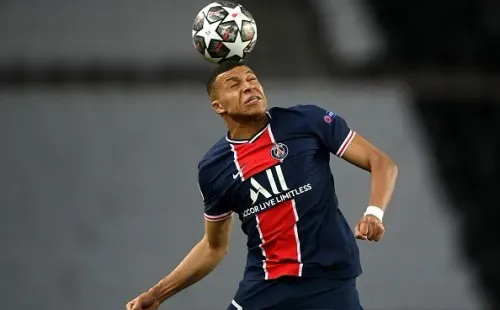 Mbappé en la temporada 2020/2021. Getty.