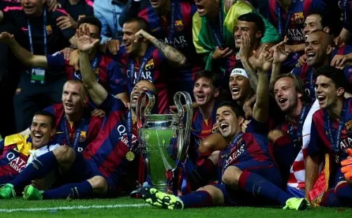 Última Champions lograda por Barcelona (2015). Getty.