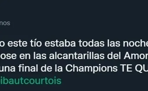 Ibai Llanos y el mensaje a Courtois en Twitter por el título de Real Madrid