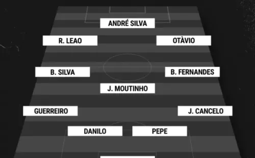 Alineación confirmada de Portugal sin Cristiano Ronaldo para jugar ante España