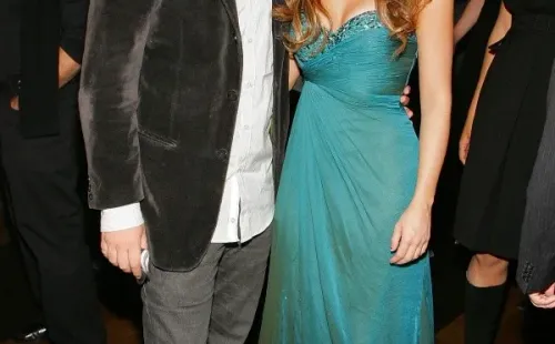 Antonio De la Rúa y Shakira. Fuente: (Getty images)