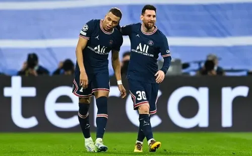 Los cracks de ataque de PSG. Getty.