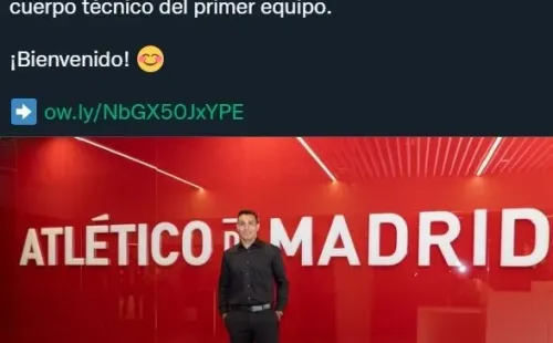 Gustavo López, nuevo miembro del cuerpo técnico de Simeone