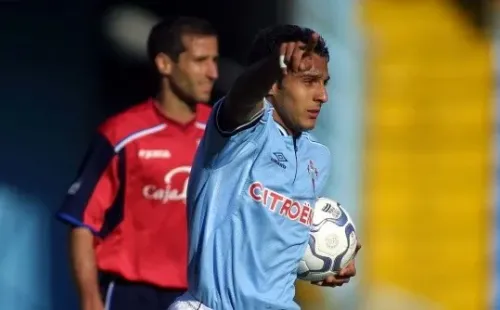 Gustavo López, en su gran etapa con Celta de Vigo
