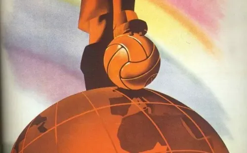 Así fue el póster de la Copa del Mundo de 1938.