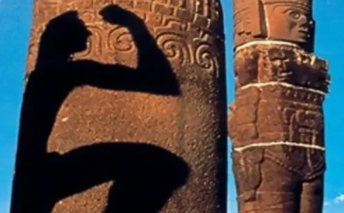 La imágen del póster en México 86´.