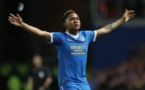 Alfredo Morelos, una de las grandes figuras de Rangers