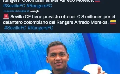 Sevilla quiere a Alfredo Morelos