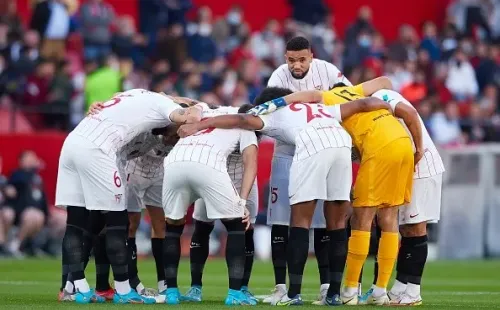 Sevilla el día de eliminación de Europa League. Getty.