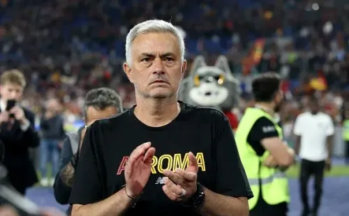 José Mourinho en Roma. Getty.