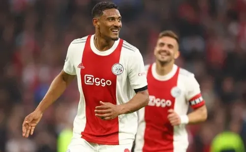 Sebastien Haller con Ajax. Getty.