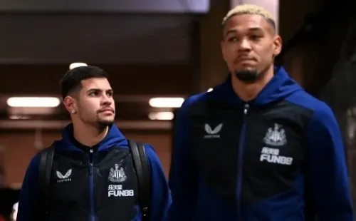 Joelinton por delante de Bruno Guimaraes, figuras de Newcastle