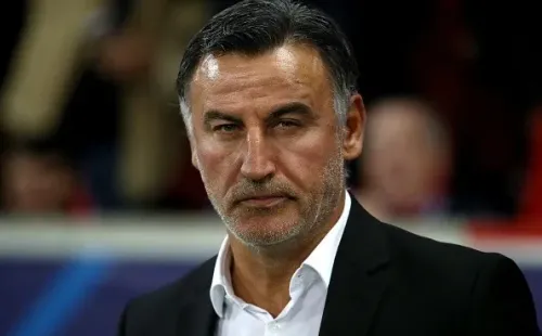 Cristophe Galtier en dirección. Getty.