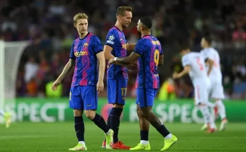 renkie de Jong, Luuk De Jong y Memphis Depay: Getty